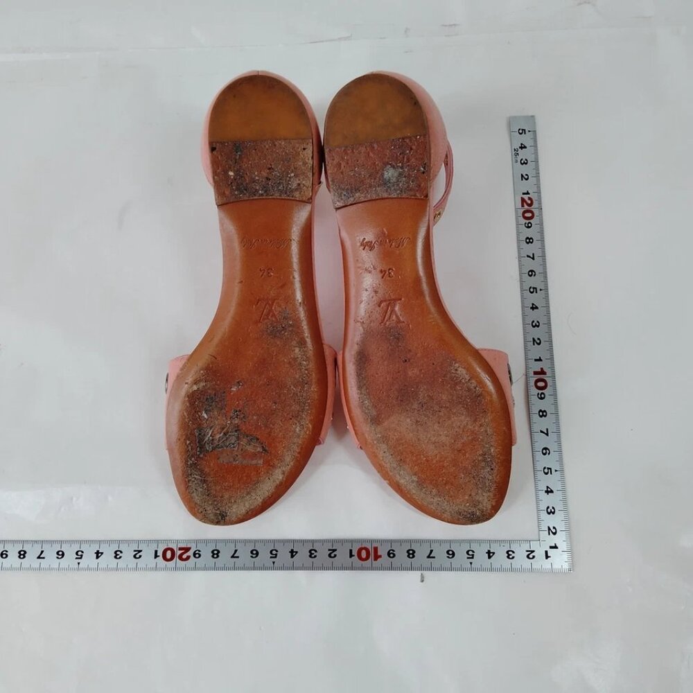 Louis Vuitton Sandals Women Pinks Leather (calf) 360-081425 - Picture 8 of 9